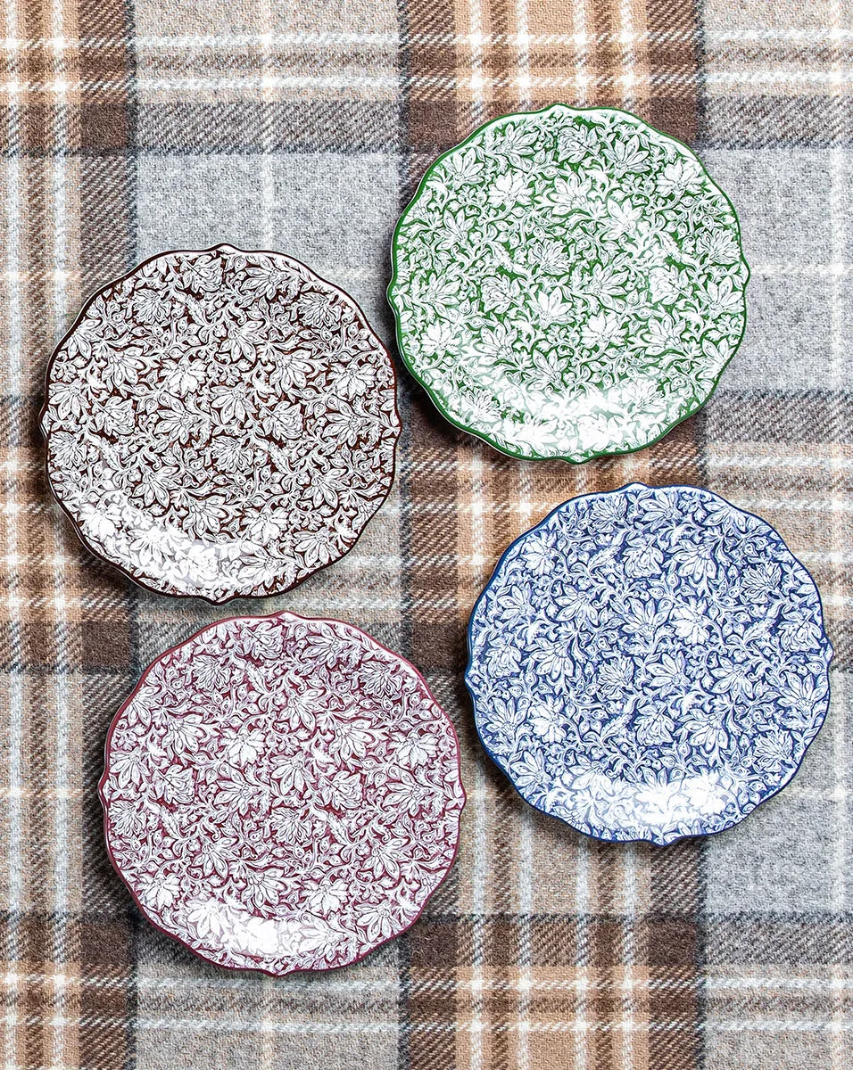 Bohemian Vine Party Plate (Set of 4)