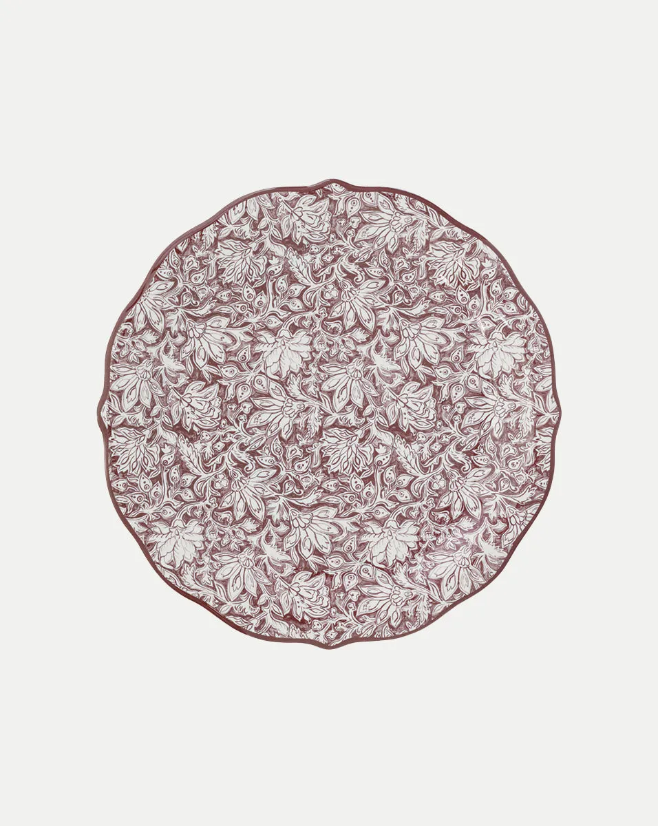 Bohemian Vine Party Plate (Set of 4)