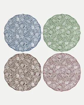 Bohemian Vine Party Plate (Set of 4)