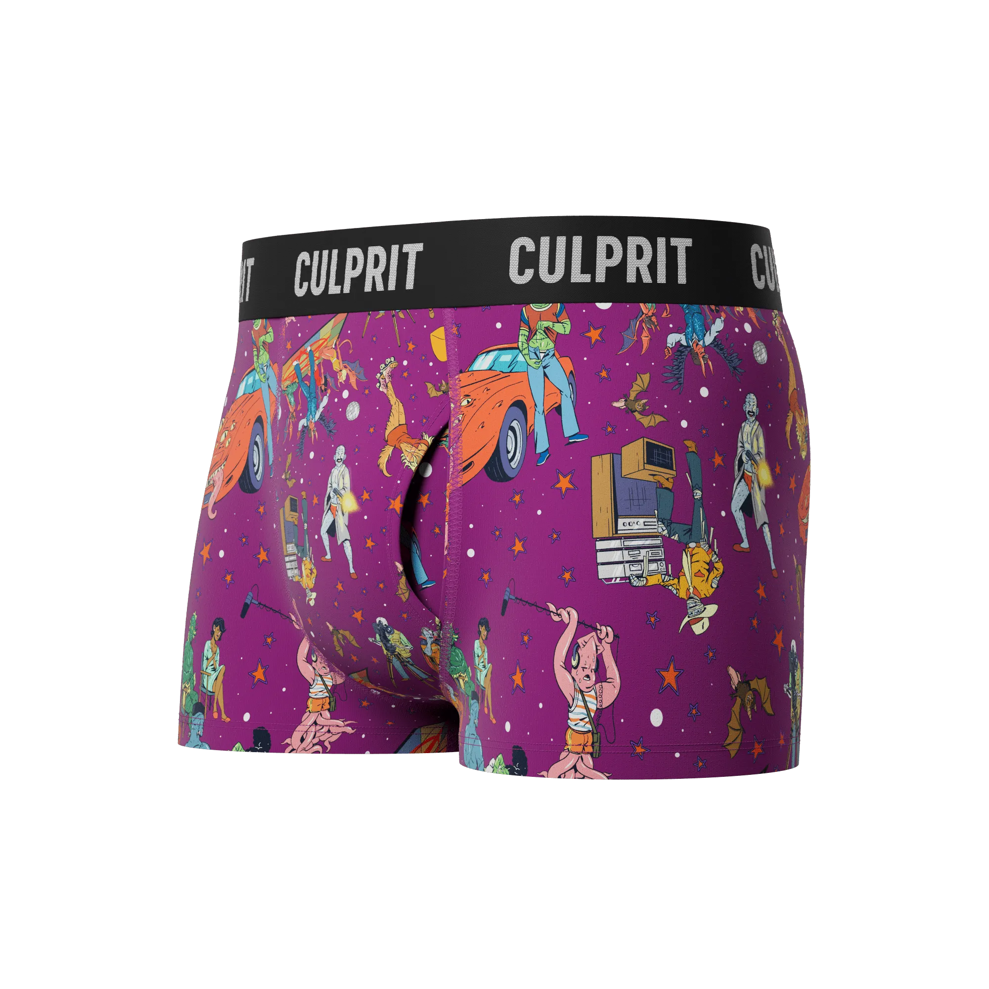 Boogie Frights 🎥 Trunk Cut Boxer Briefs w/ fly