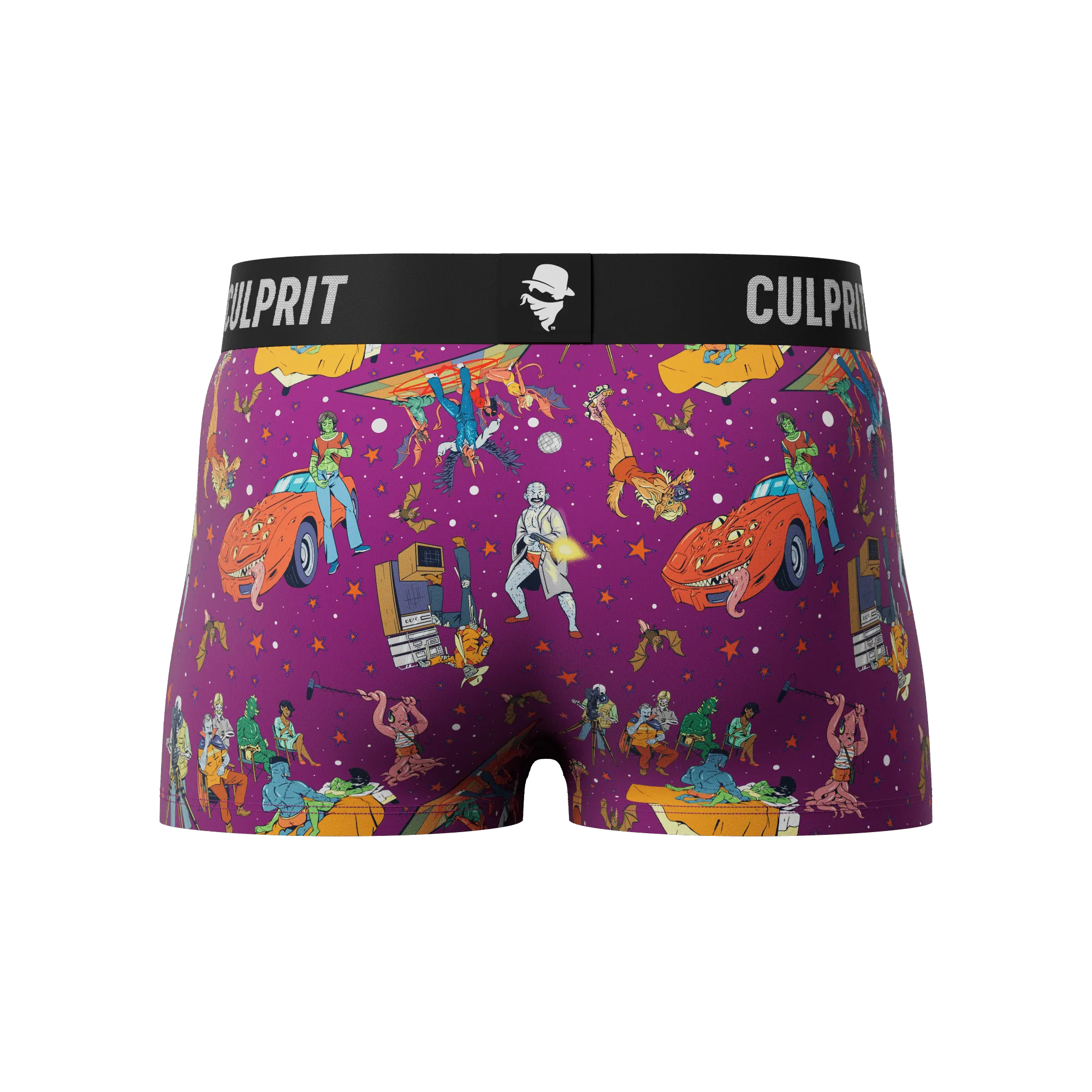 Boogie Frights 🎥 Trunk Cut Boxer Briefs w/ fly