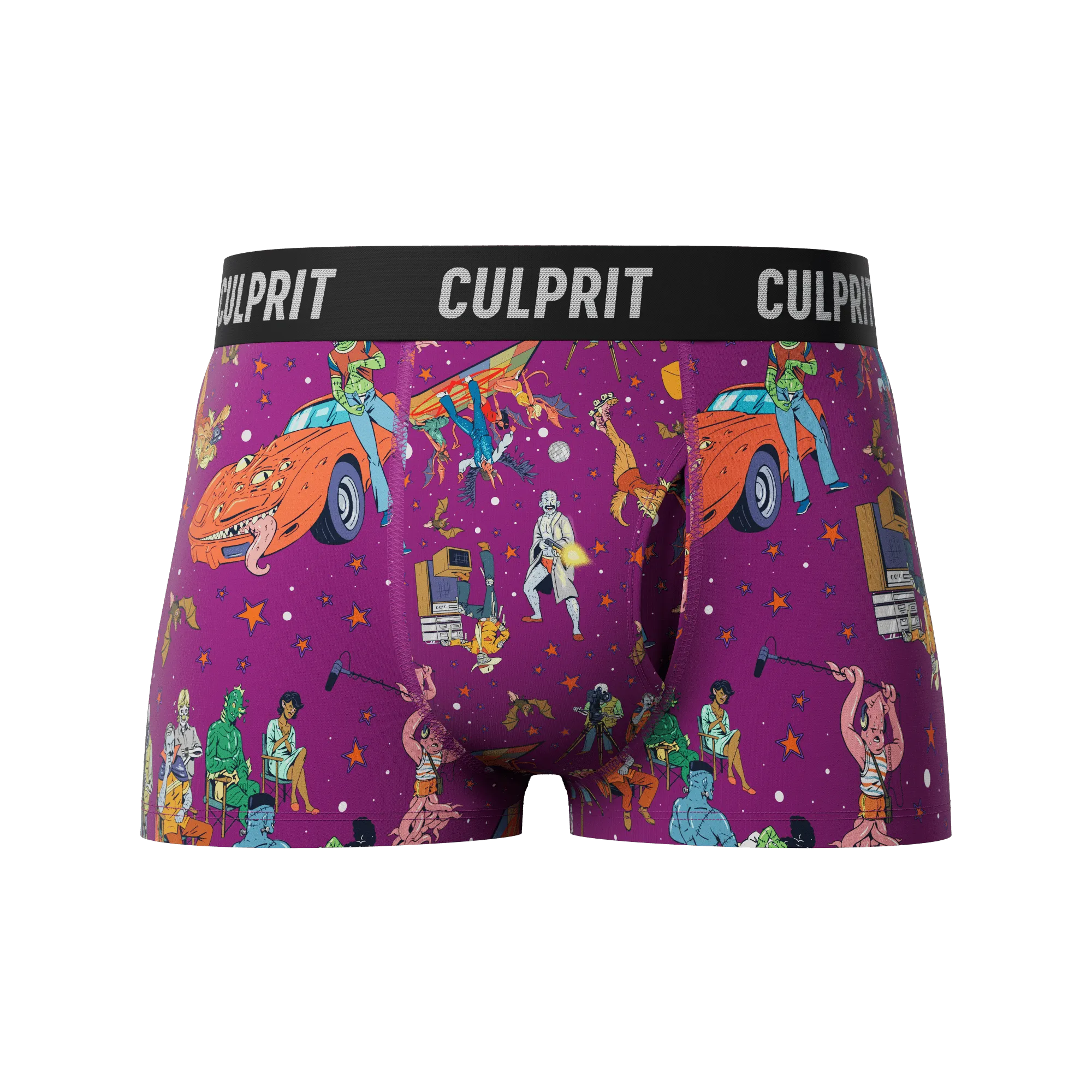 Boogie Frights 🎥 Trunk Cut Boxer Briefs w/ fly