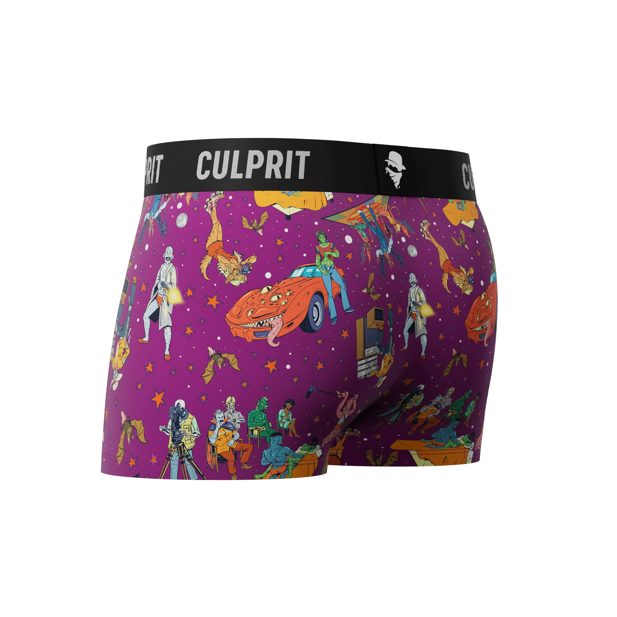 Boogie Frights 🎥 Trunk Cut Boxer Briefs w/ fly