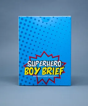 Boy Brief Superhero 3-Pack w/ Almost Naked