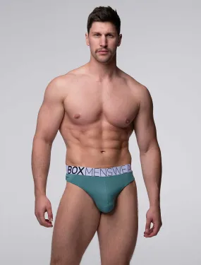 Brazilian Butt Briefs - Amazon Green