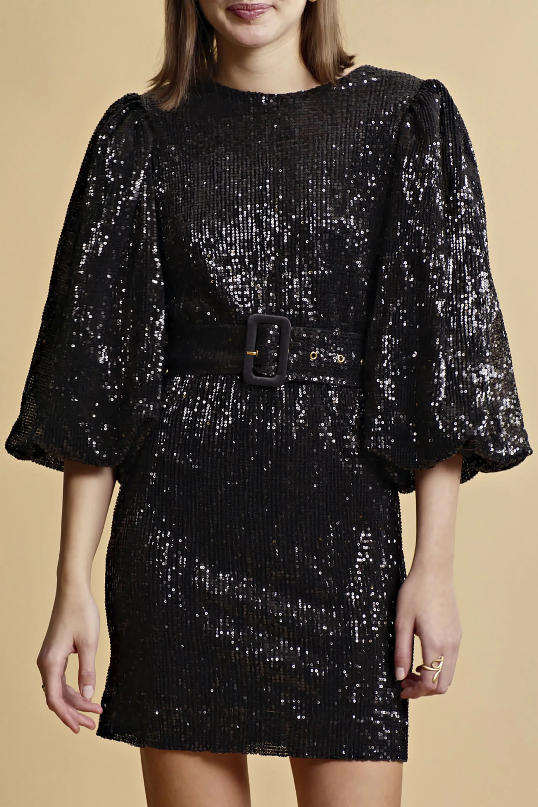 ByTimo Sequins Dress - Black