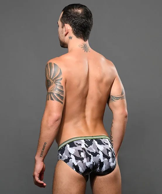 Camo Boy Brief 3-Pack w/ Almost Naked