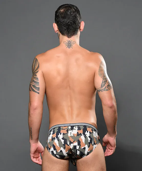 Camo Boy Brief 3-Pack w/ Almost Naked