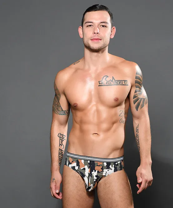 Camo Boy Brief 3-Pack w/ Almost Naked