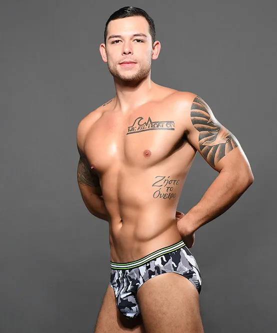 Camo Boy Brief 3-Pack w/ Almost Naked