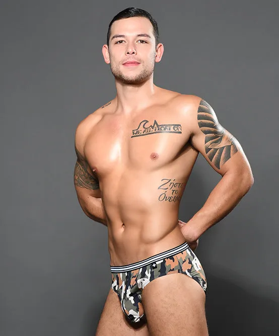 Camo Boy Brief 3-Pack w/ Almost Naked