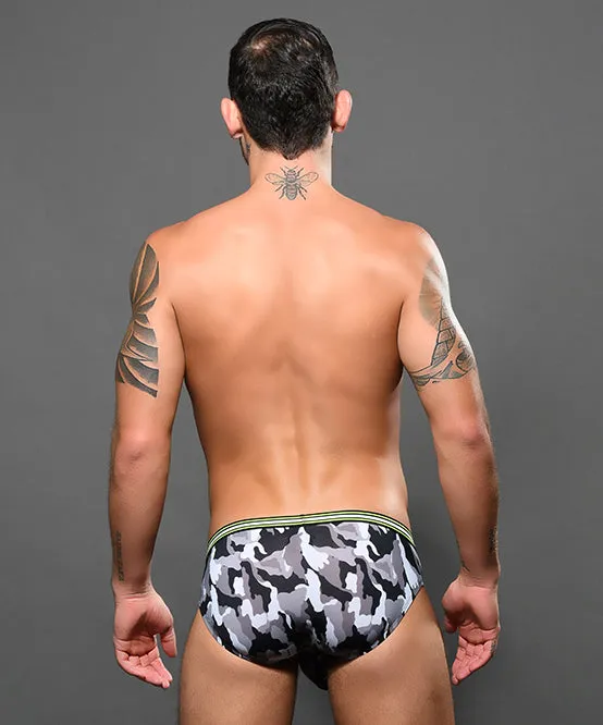 Camo Boy Brief 3-Pack w/ Almost Naked