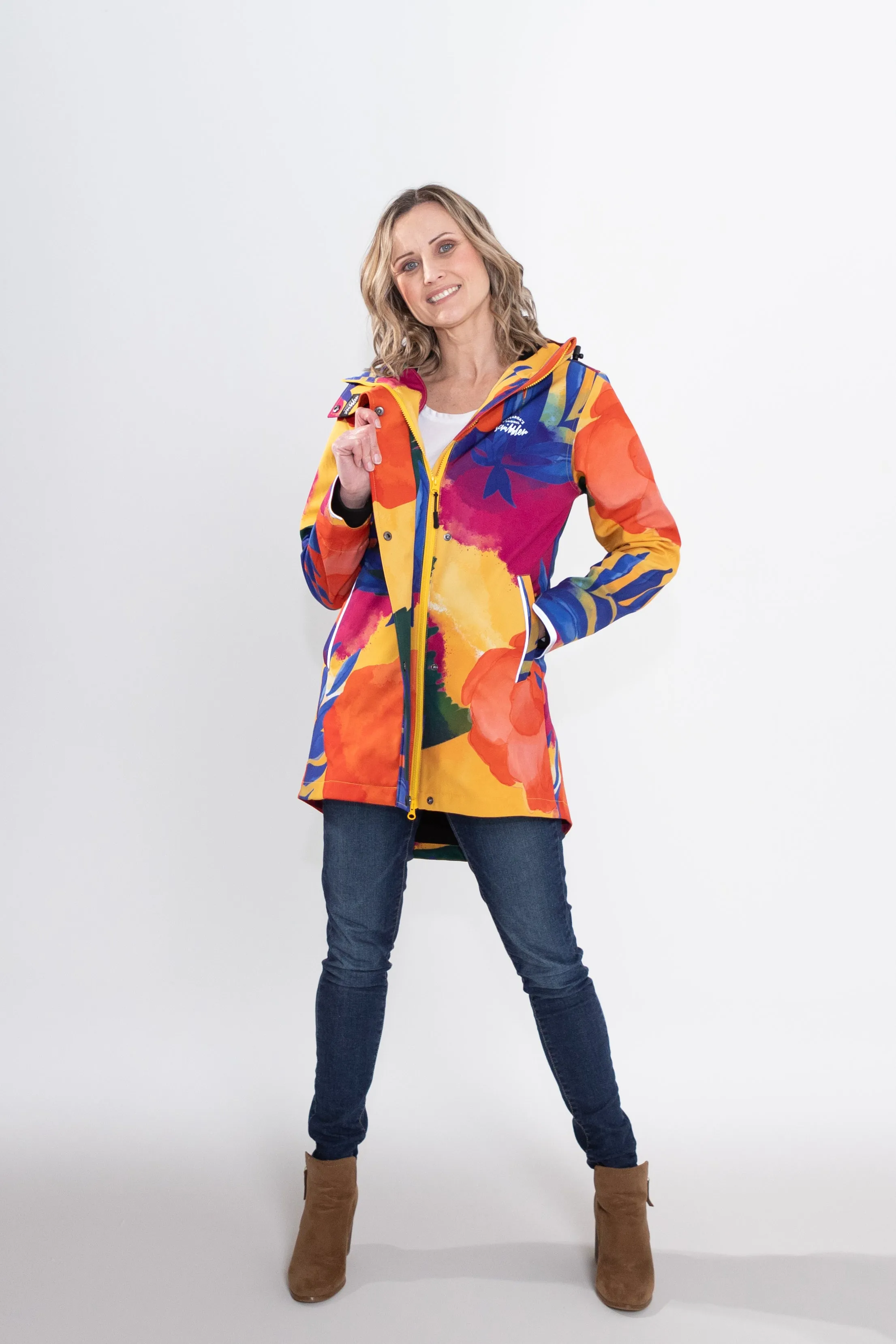 Caribe fleece bonded parka