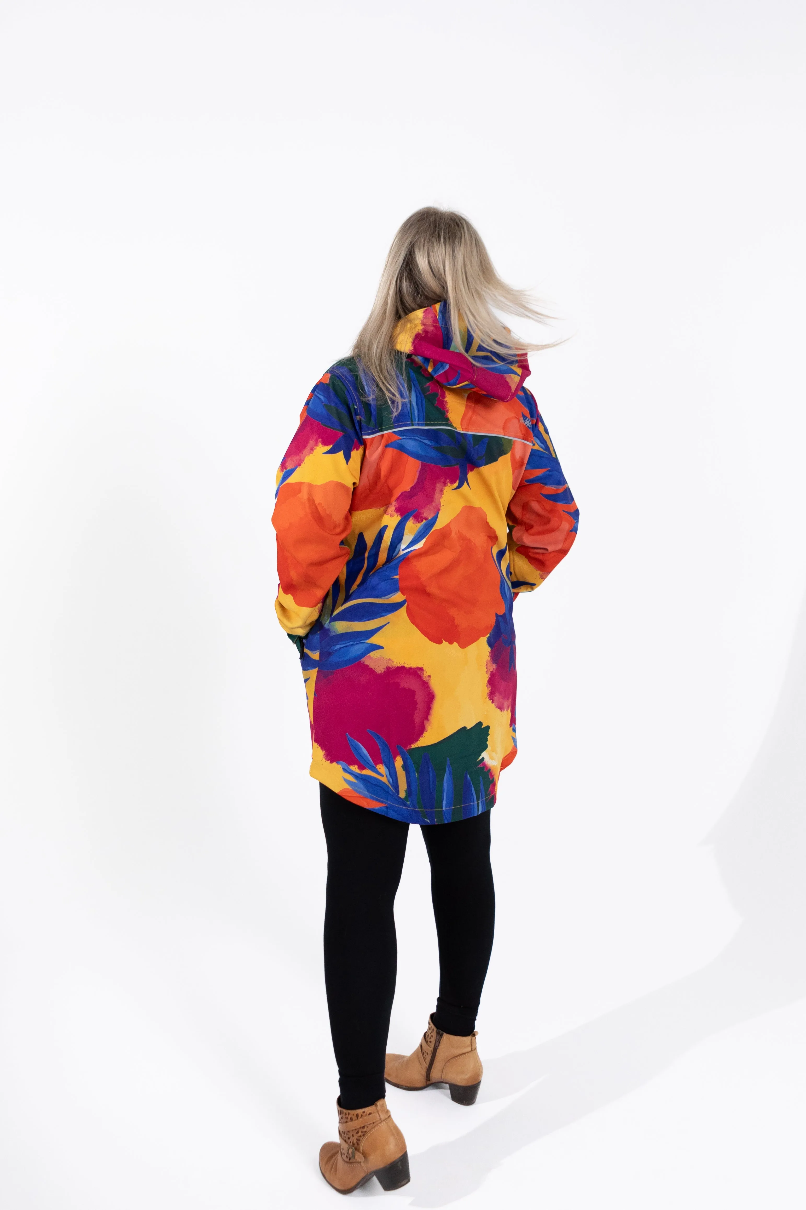 Caribe fleece bonded parka