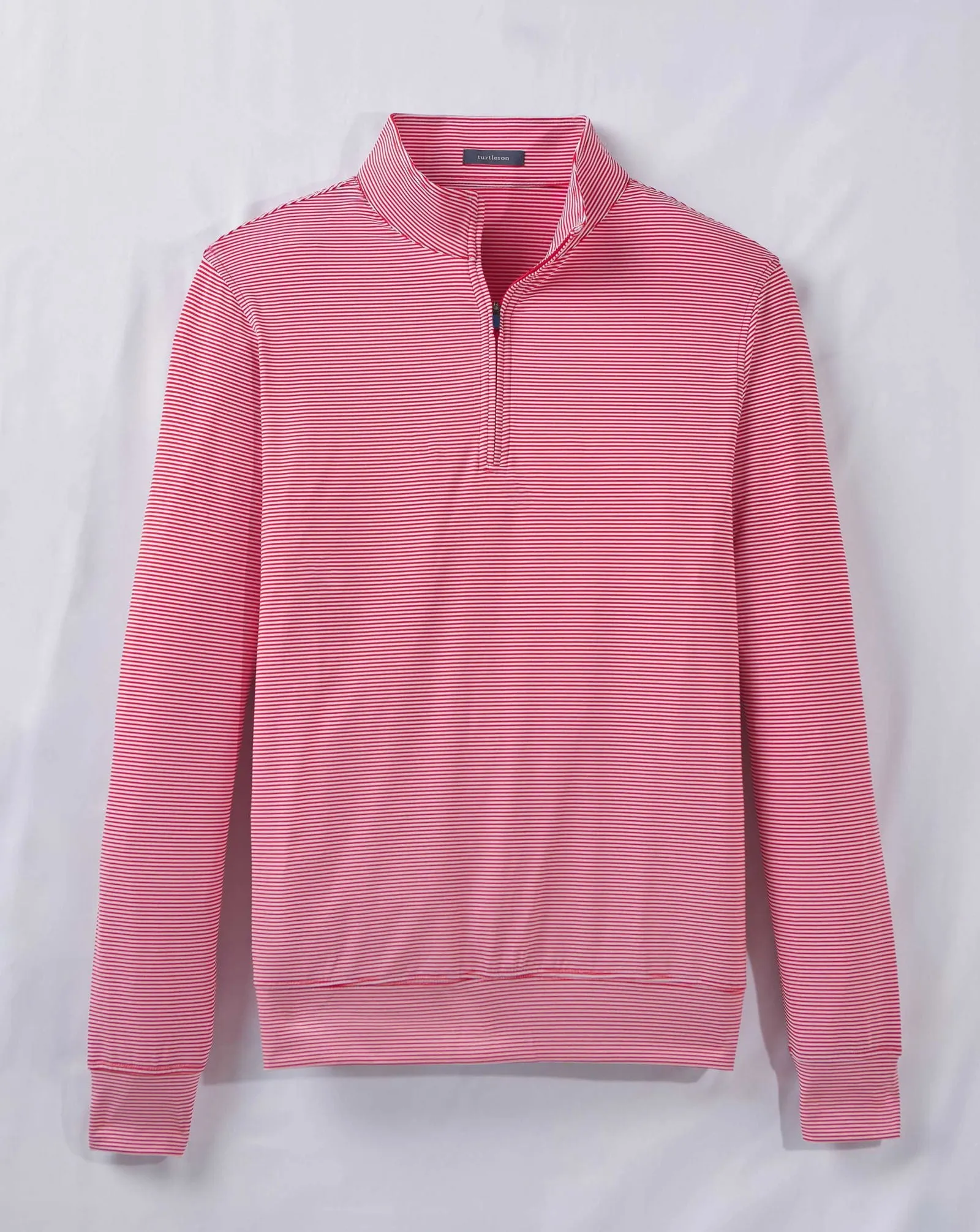 Carter Stripe Quarter-Zip Pullover - Closeout