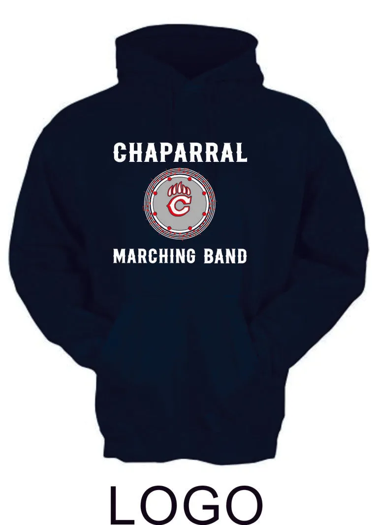 Chap Band Unisex Hoodie - Logo Design - Matte or Glitter