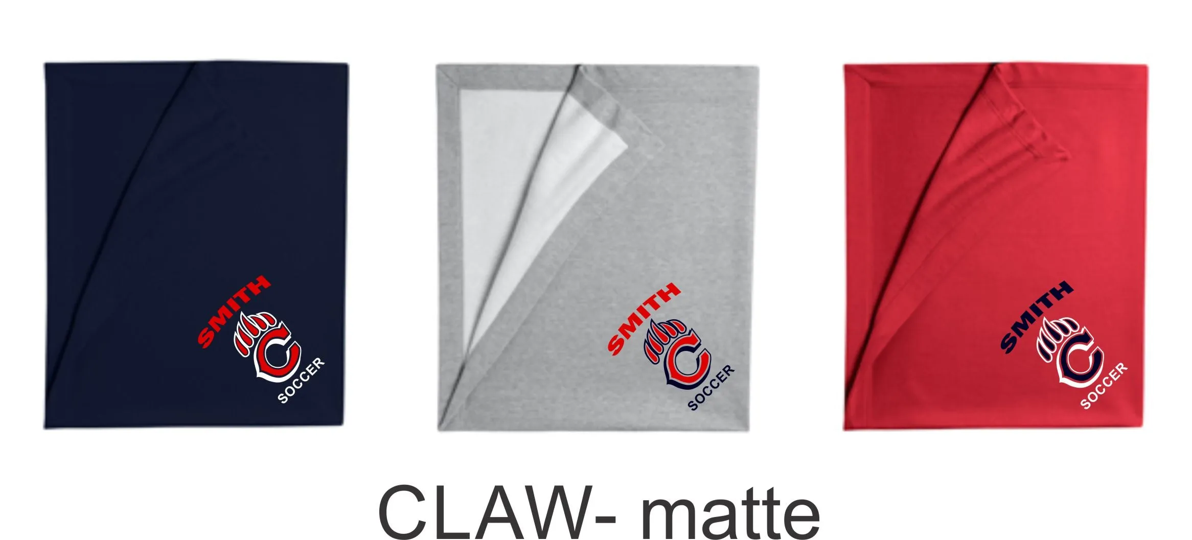 Chap Soccer Blanket in 2 Designs- Matte or Glitter