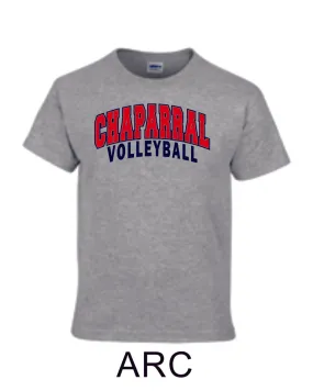 Chap Volleyball Basic Tee-  4 Designs, Matte or Glitter