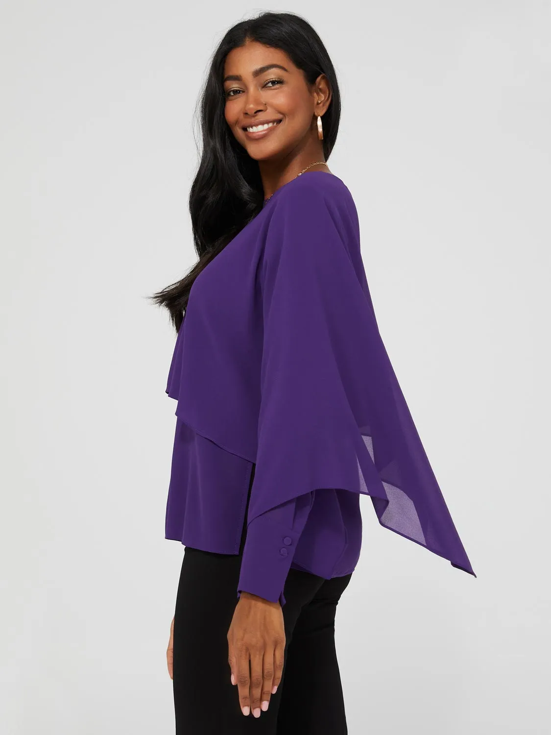 Chiffon Layered Blouse