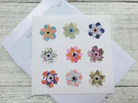 Colorful Floral Note Cards