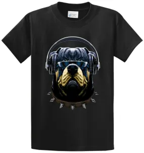 Cool Customer Rottweiler Printed Tee Shirt