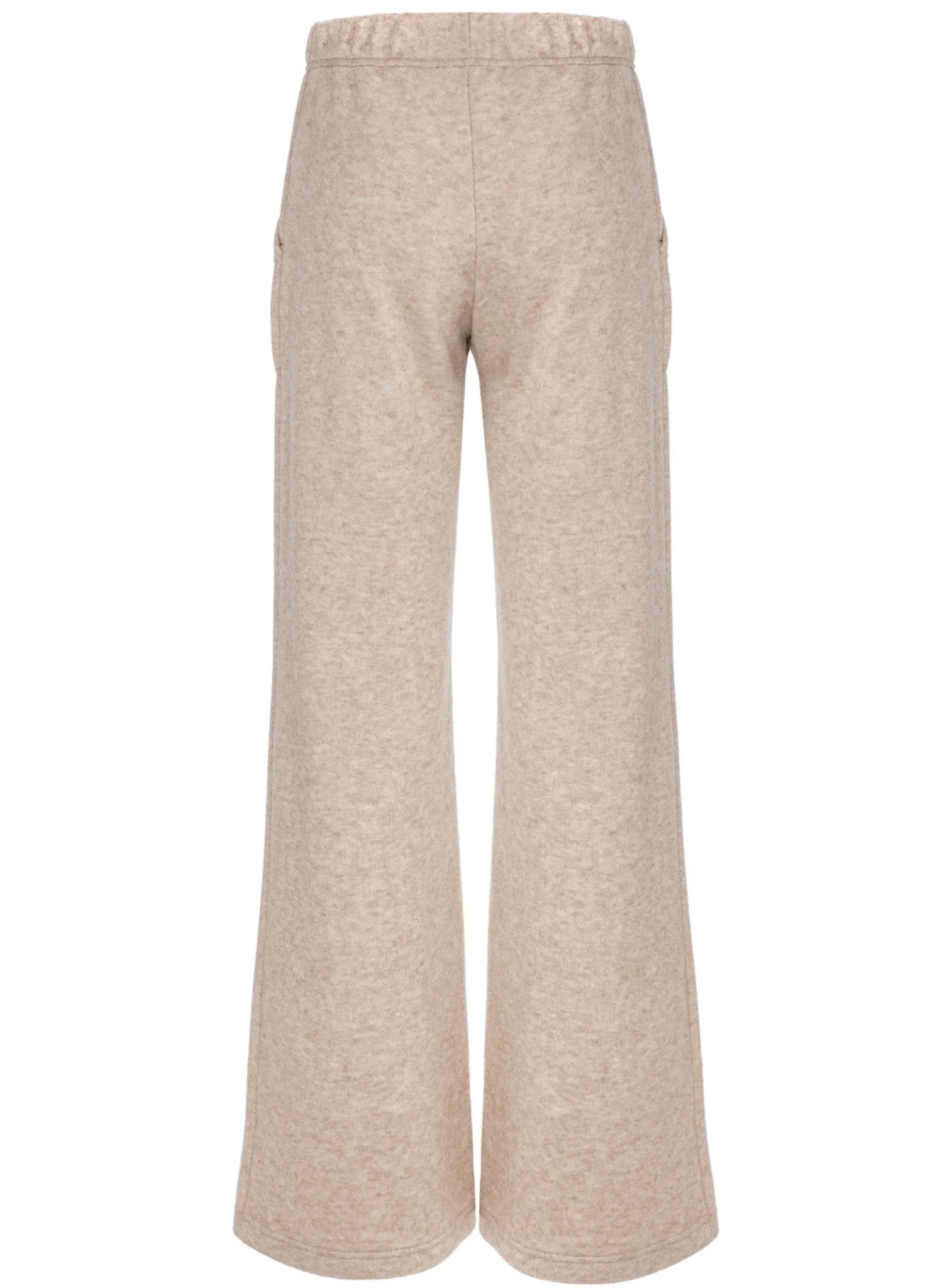 Cozy Maternity Trousers - Oatmeal Heather