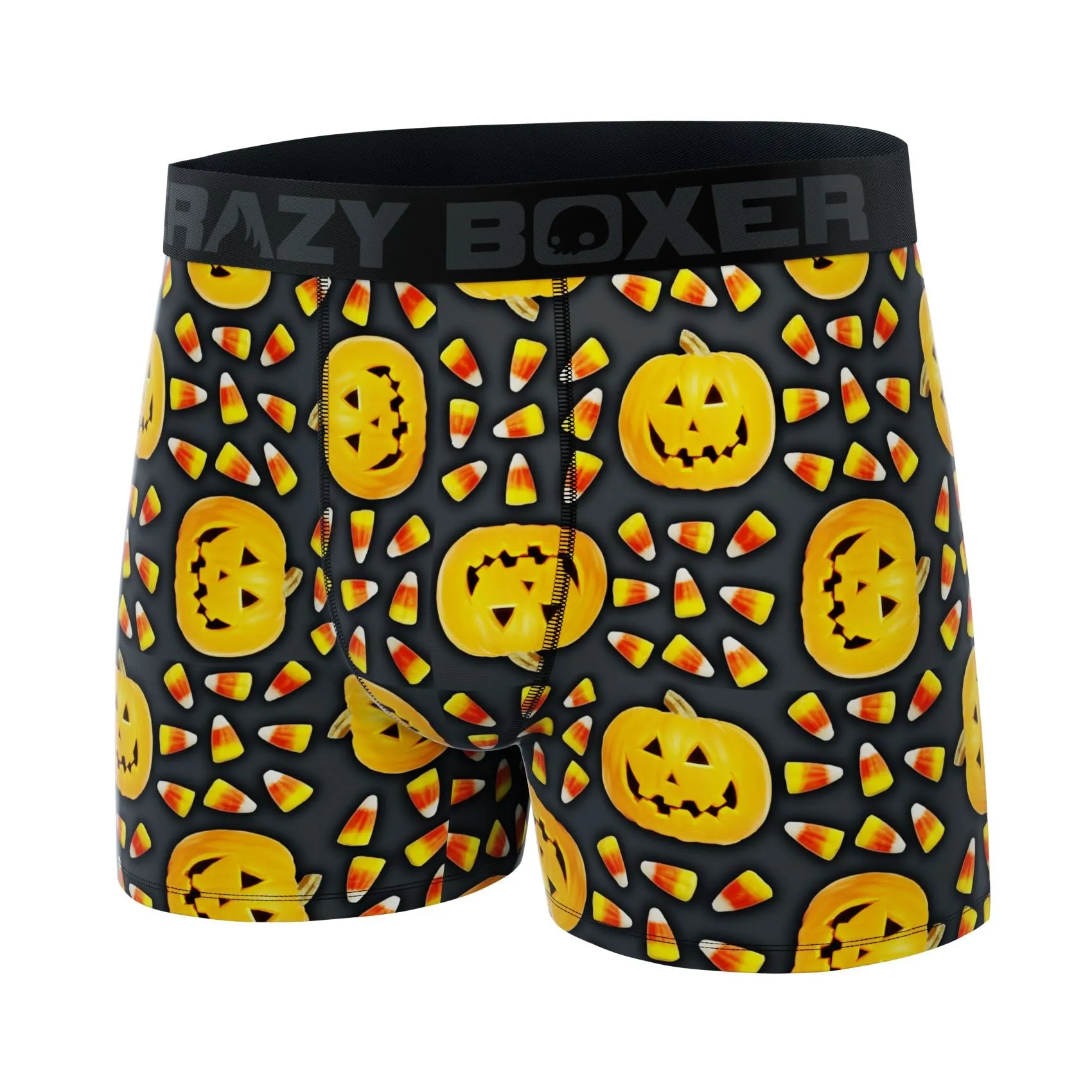 CRAZYBOXER Halloween Corn Men's Boxer Briefs