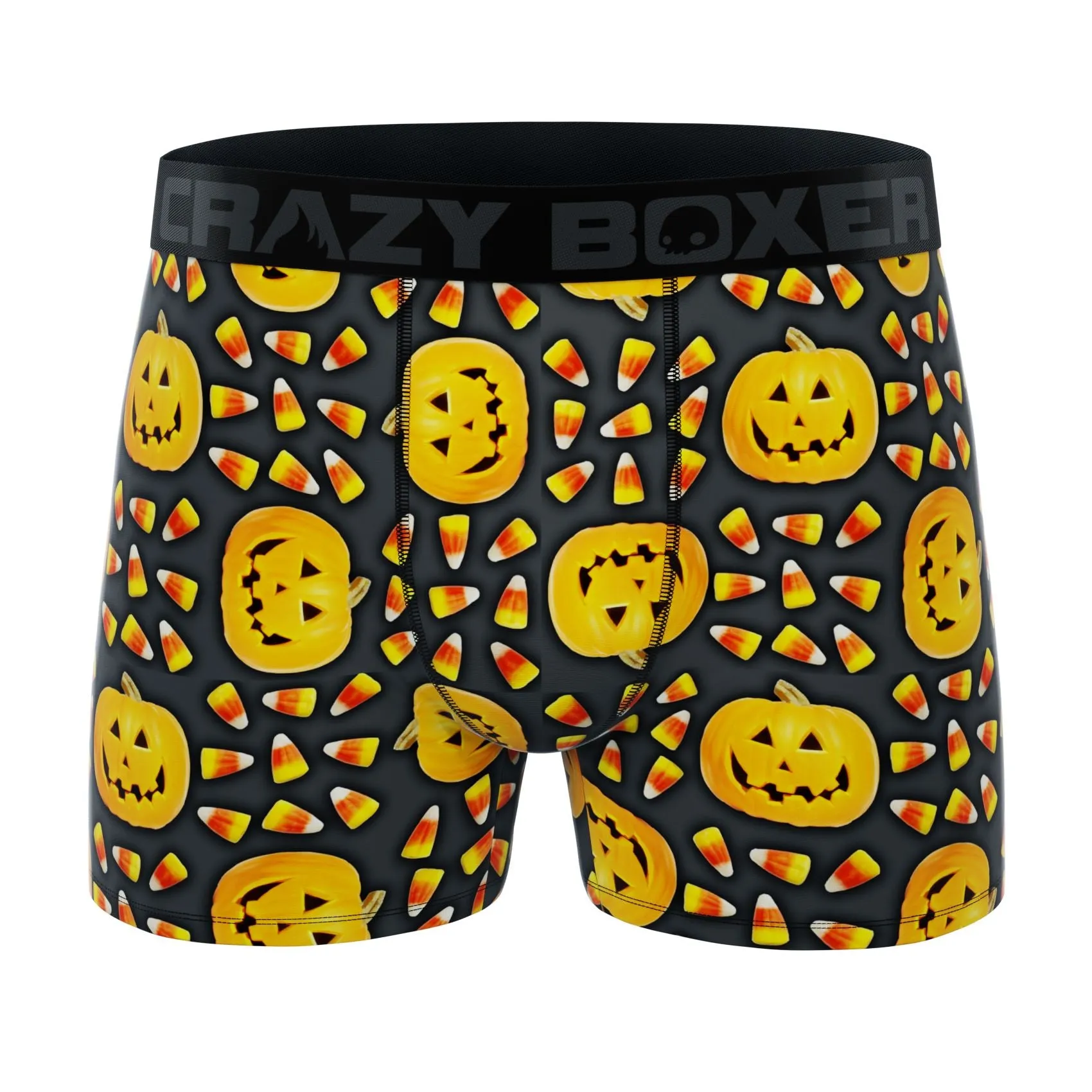 CRAZYBOXER Halloween Corn Men's Boxer Briefs