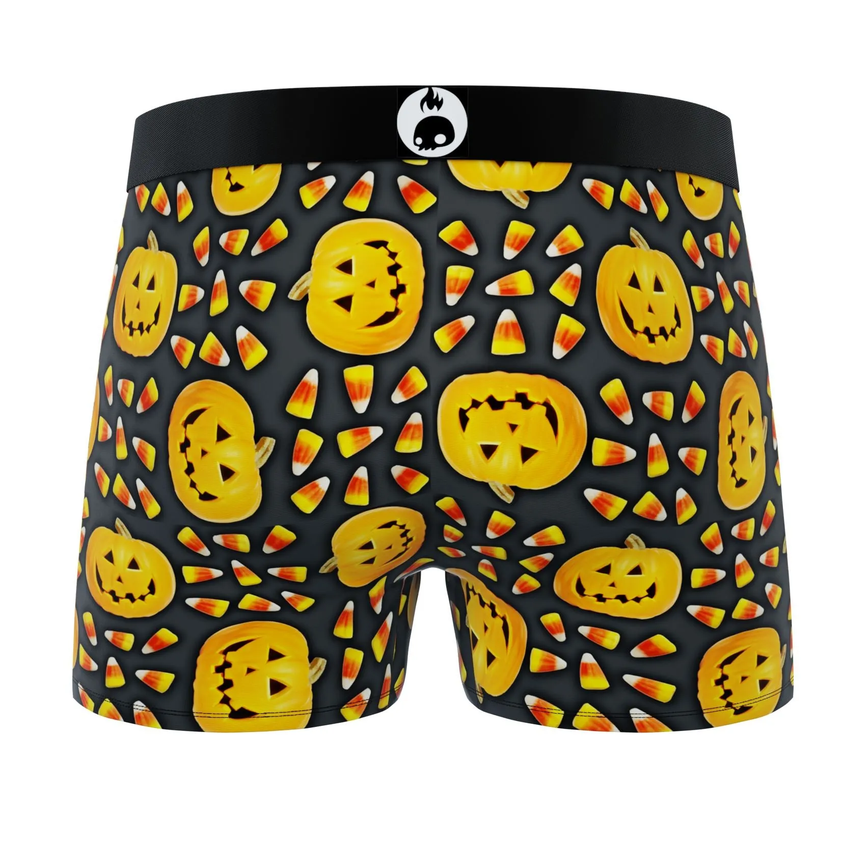 CRAZYBOXER Halloween Corn Men's Boxer Briefs