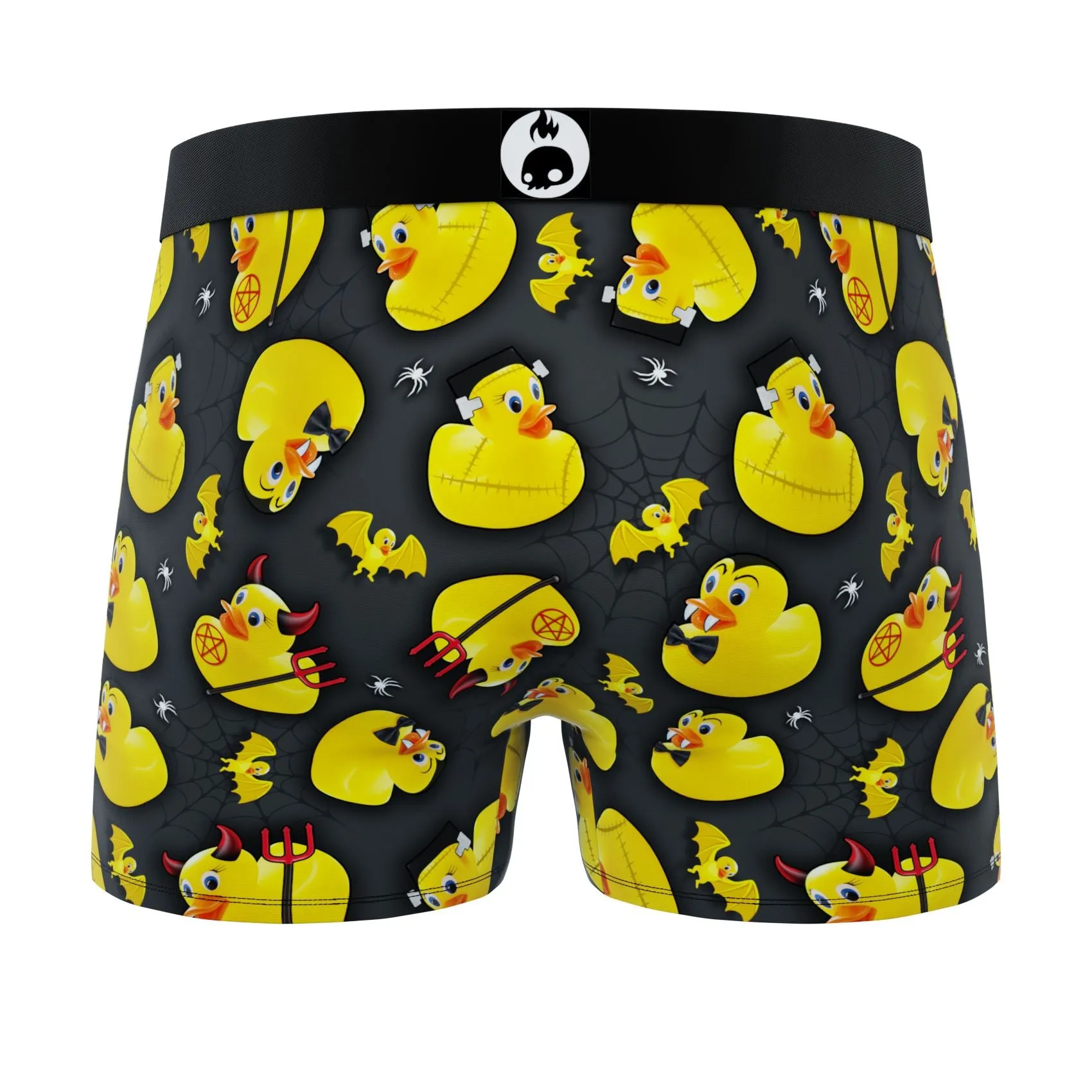 CRAZYBOXER Halloween Duck Men's Boxer Briefs