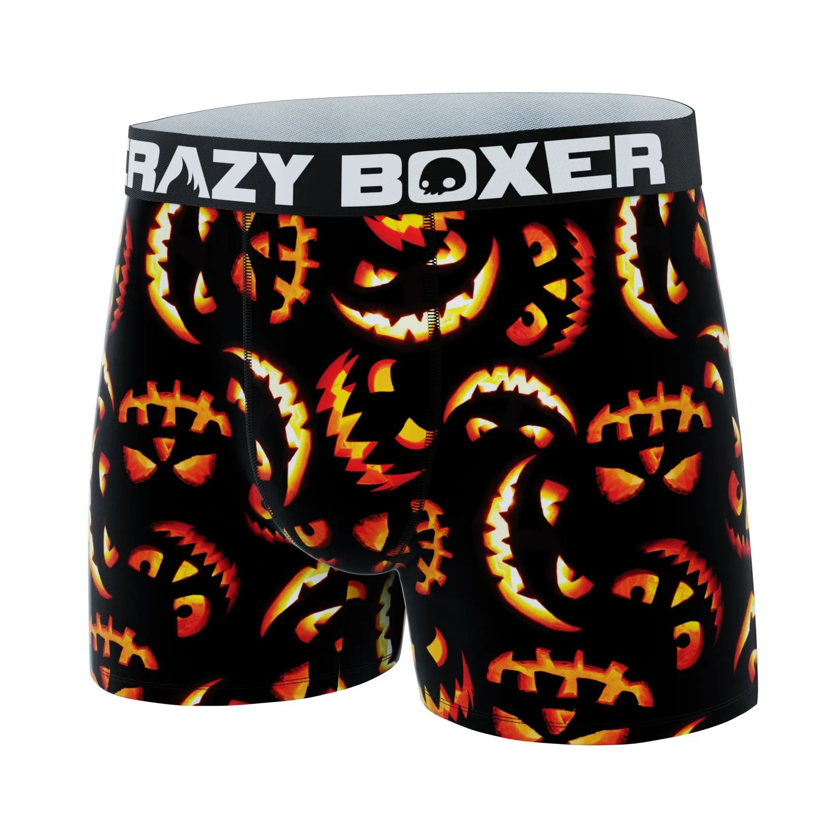 CRAZYBOXER Halloween Jack Men's Boxer Briefs