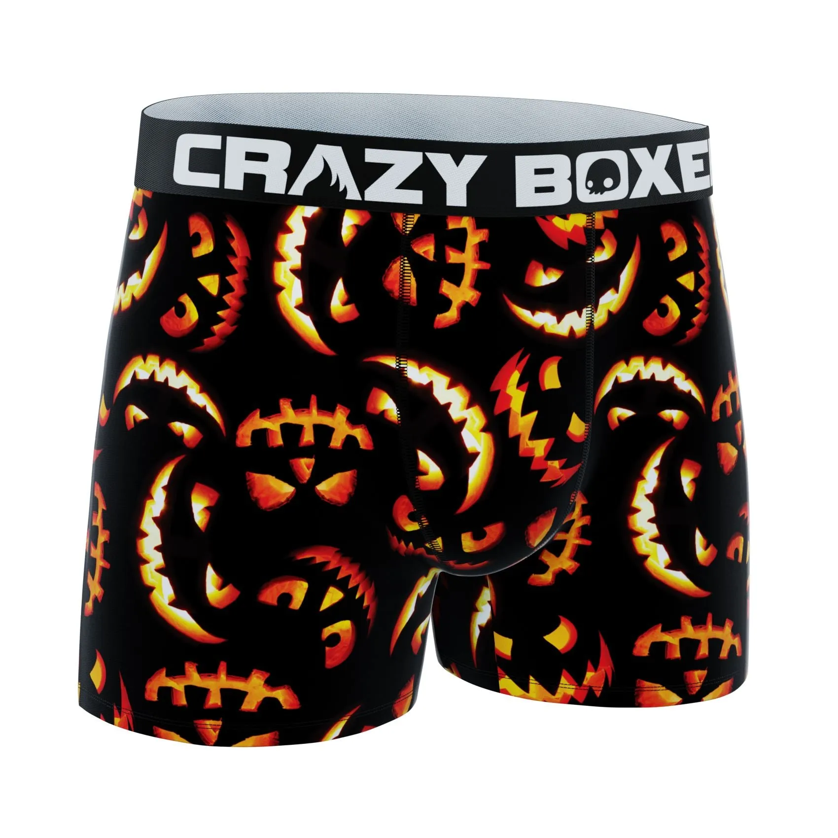 CRAZYBOXER Halloween Jack Men's Boxer Briefs