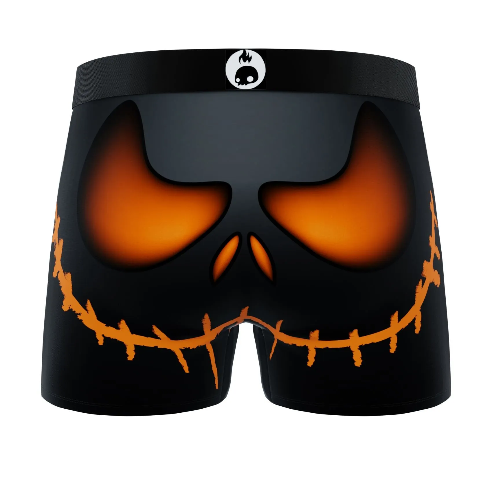 CRAZYBOXER Halloween Smile Men's Boxer Briefs