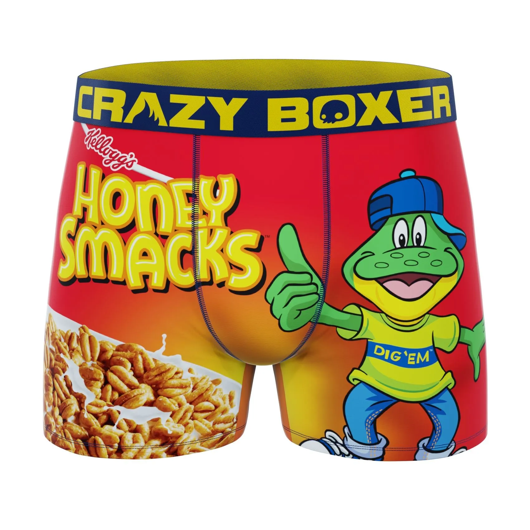 CRAZYBOXER Kellogg's Froot Loops Halloween Spok Men's Boxer Briefs (2 pack)