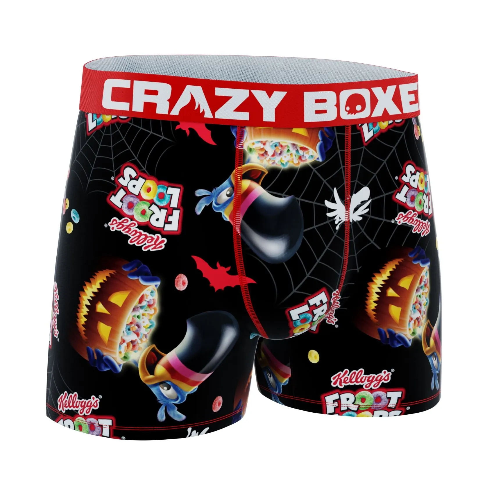 CRAZYBOXER Kellogg's Froot Loops Halloween Spok Men's Boxer Briefs