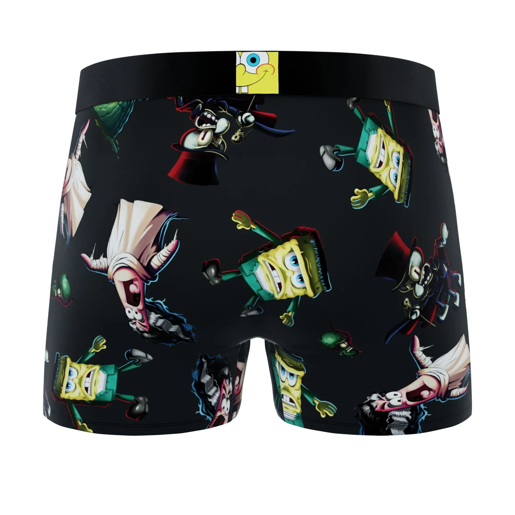 CRAZYBOXER Men's Spongebob Halloween Zombie Boxer Briefs