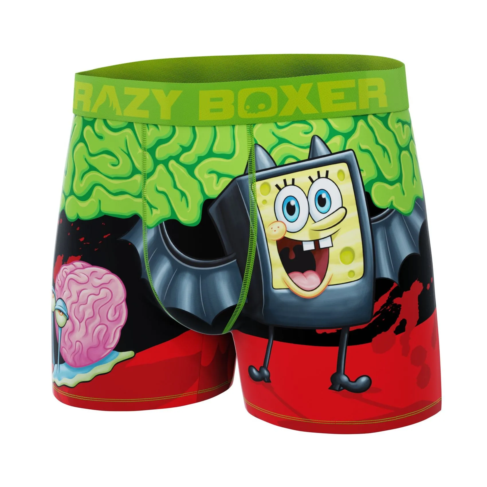 CRAZYBOXER Men's Spongebob Squarepants Halloween  Boxer Briefs