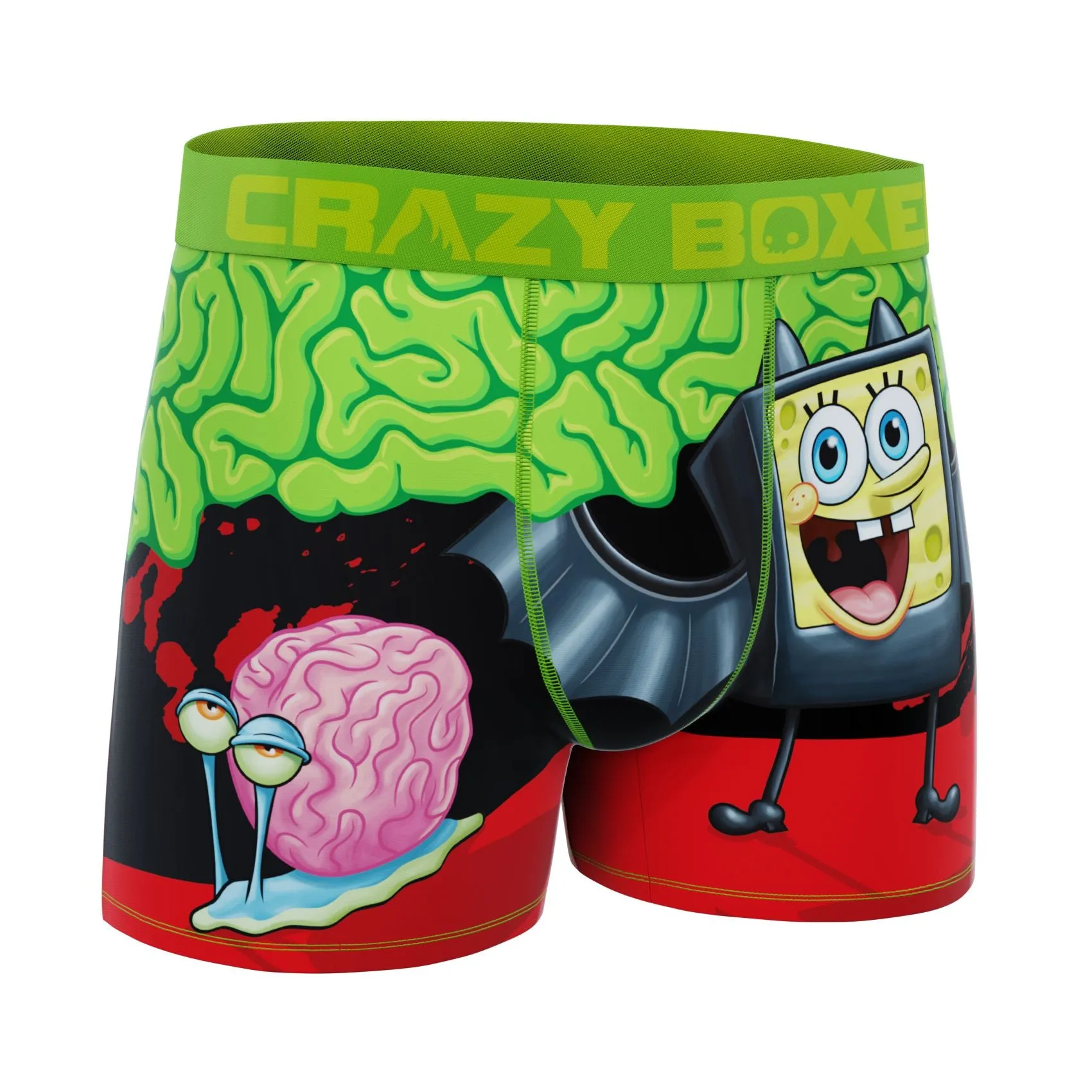 CRAZYBOXER Men's Spongebob Squarepants Halloween  Boxer Briefs