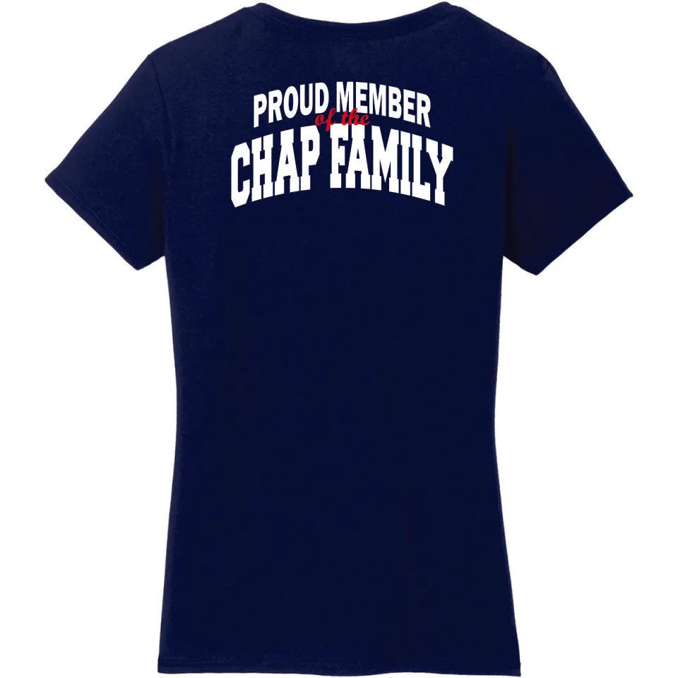 CTE Chap Family Ladies Fit Short Sleeve Tee- Matte or Glitter