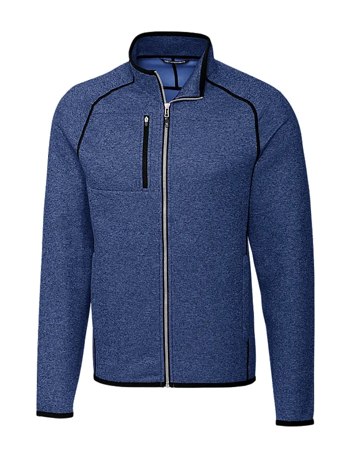 Cutter & Buck - Mainsail Sweater-Knit Mens Full Zip Jacket