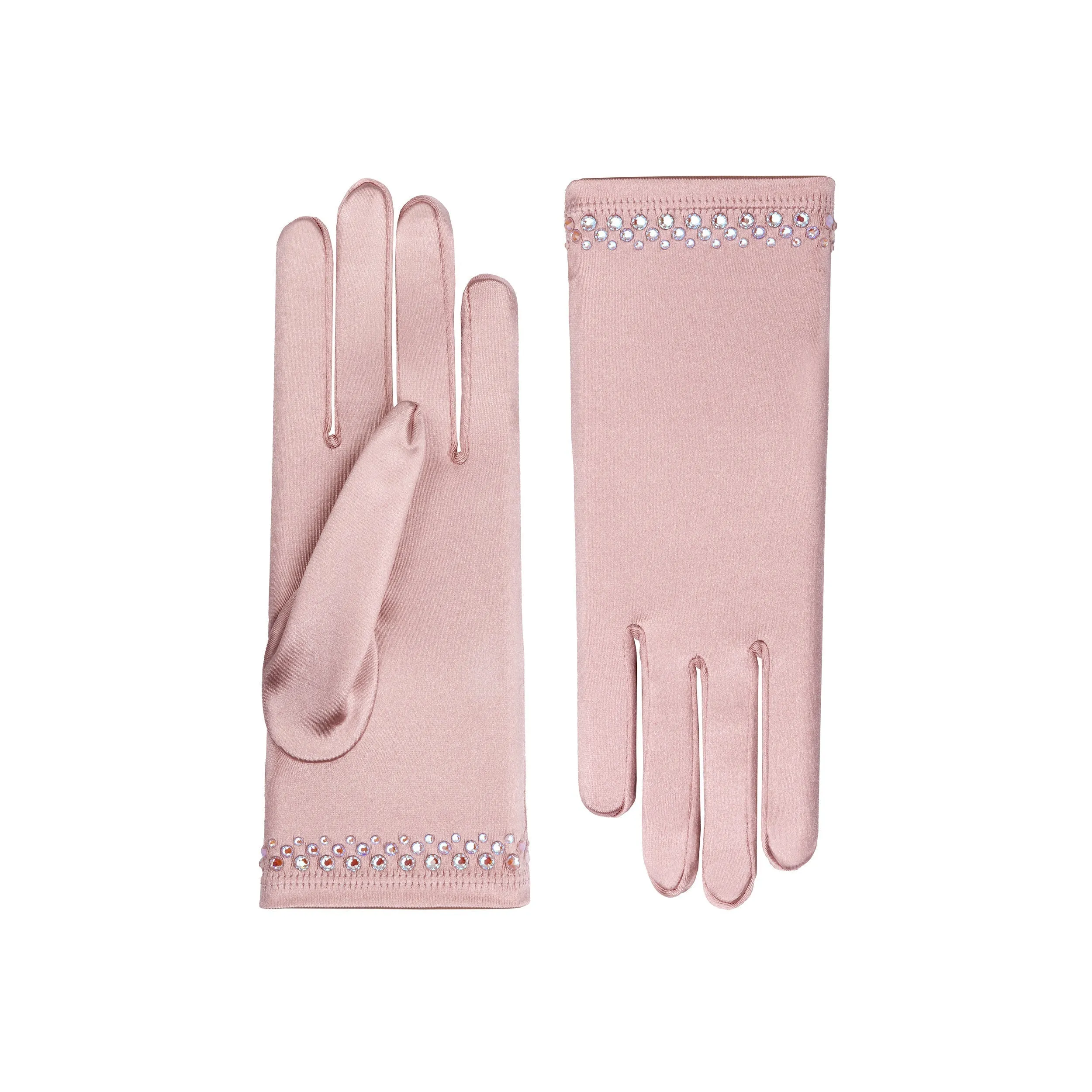 Cynthia | Satin Wrist Length Glove