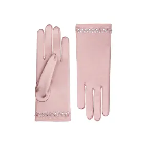 Cynthia | Satin Wrist Length Glove