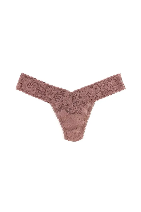 Daily Lace Low Rise Thong