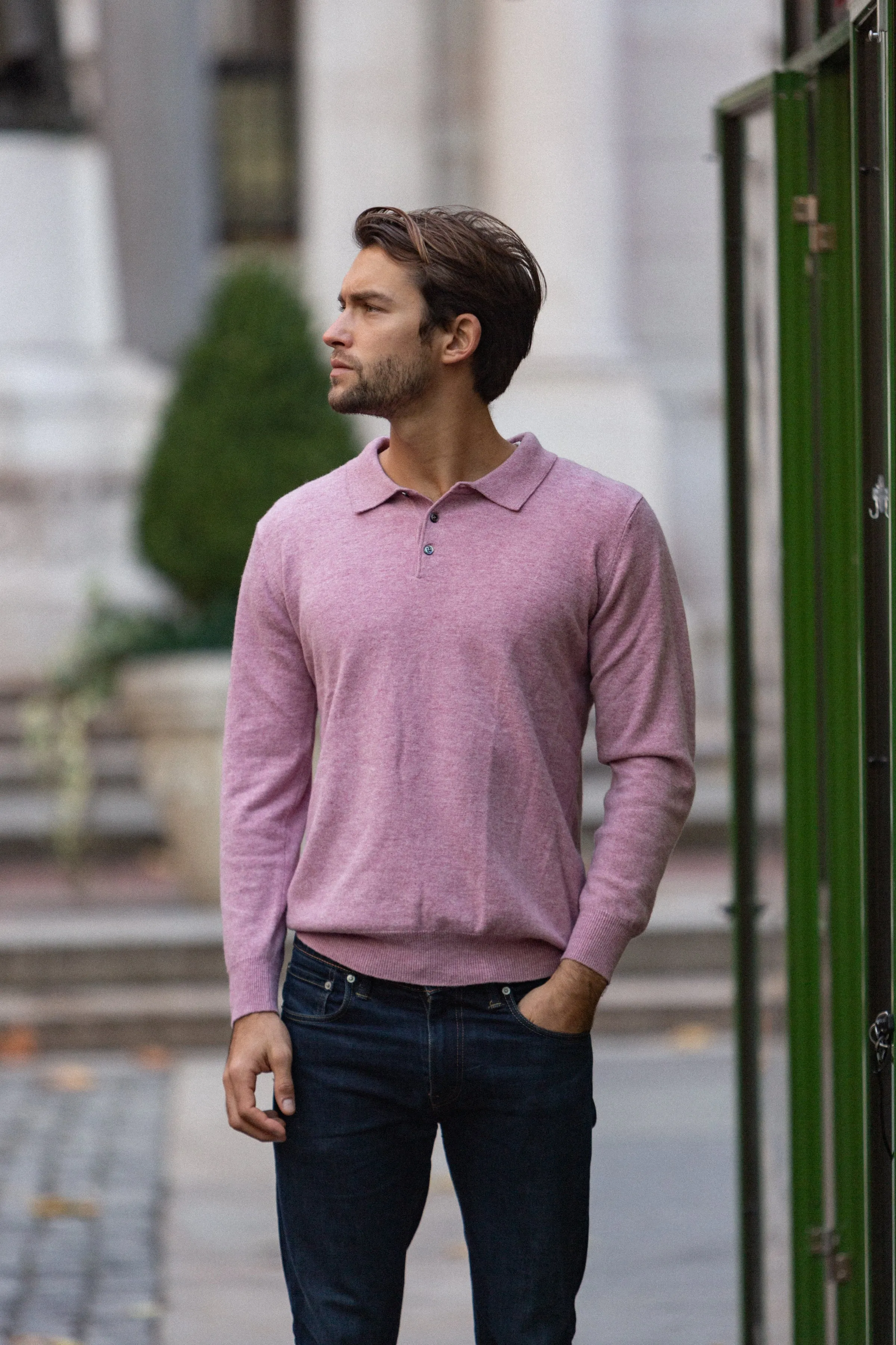 Dapper Cotton Polo Sweater