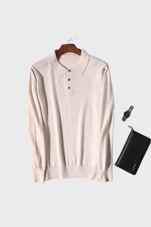 Dapper Cotton Polo Sweater