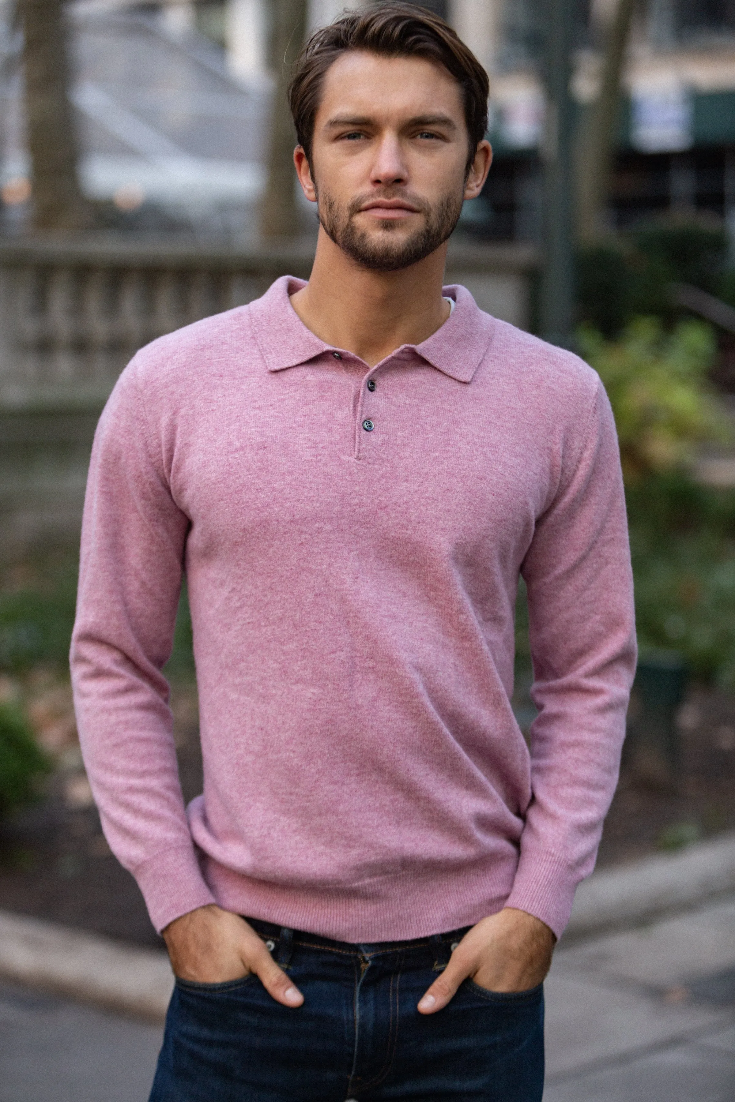 Dapper Cotton Polo Sweater