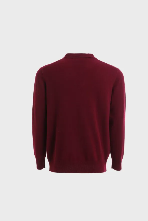 Dapper Cotton Polo Sweater