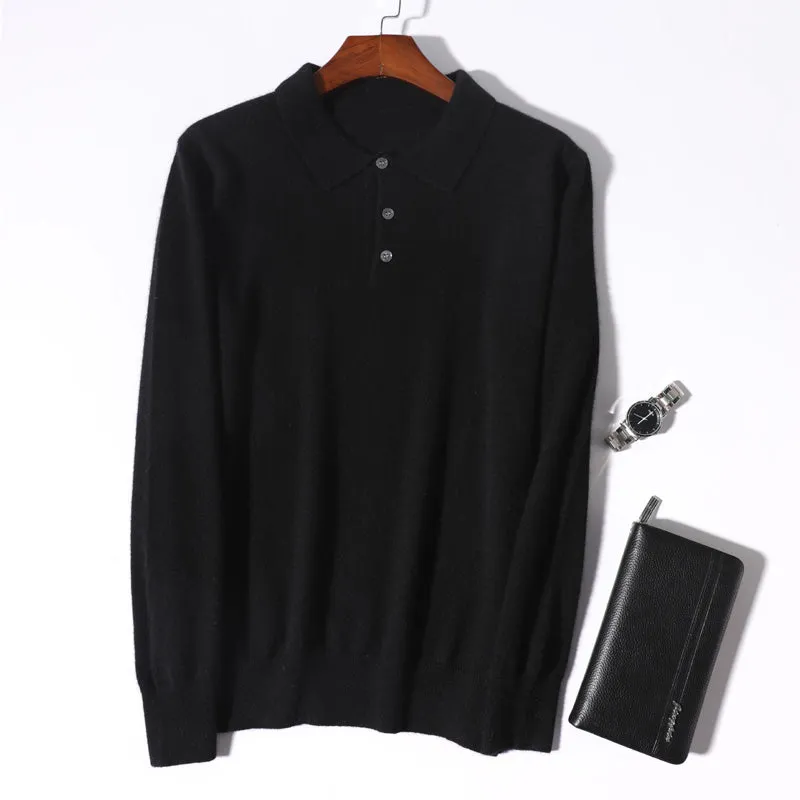 Dapper Cotton Polo Sweater