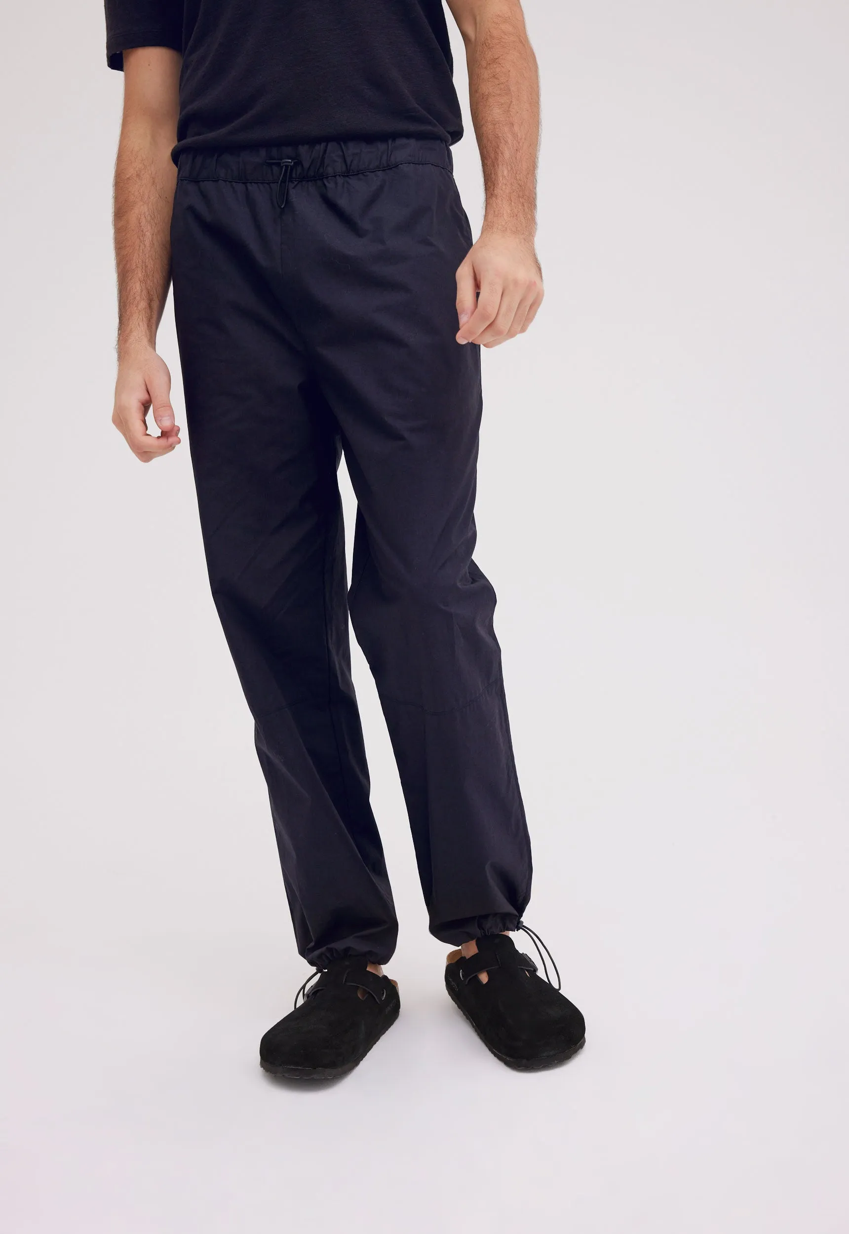 Denman Cotton Pant - Darkest Navy