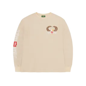 DIPSET WAFFLE LONGSLEEVE [CREAM]